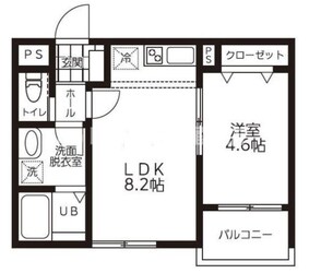 リーブルファイン桶川駅の物件間取画像